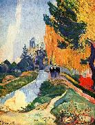 Paul Gauguin Les Alyscamps oil